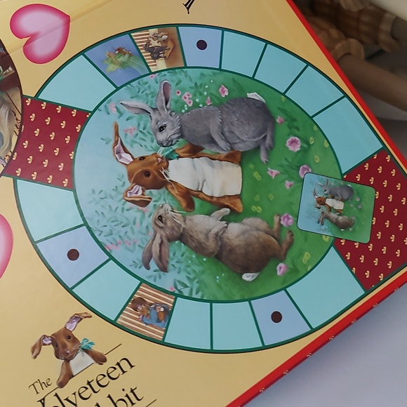 The Velveteen Rabbit Board Game Rose Art Vintage 1994 - Picture 9 of 13